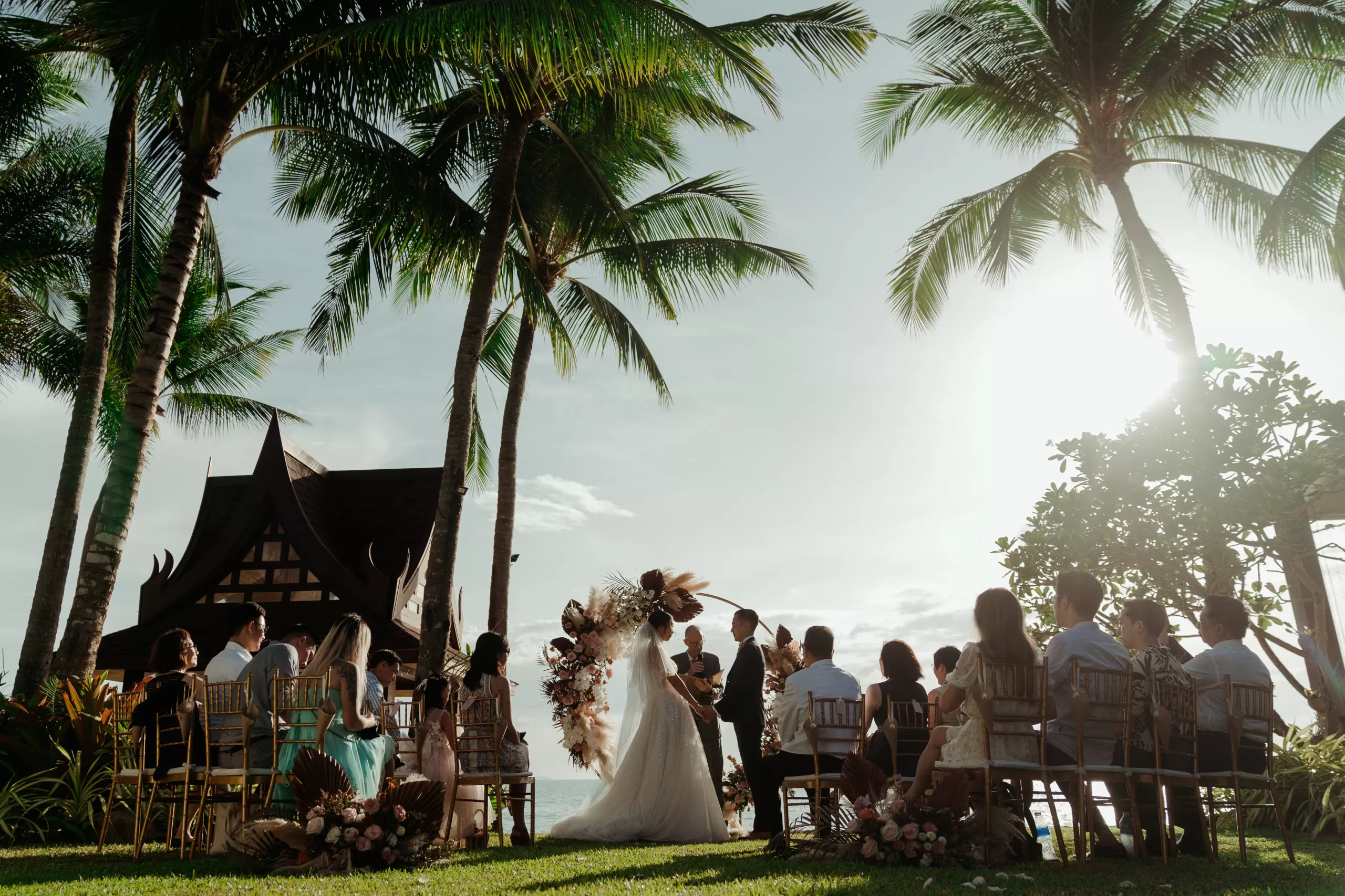 wedding in baan taotalay